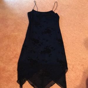 Navy blue formal dress